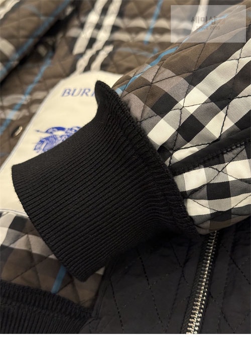 Burberry 버버리 퀼팅 나일론 봄버 자켓 의류 19번 이미지