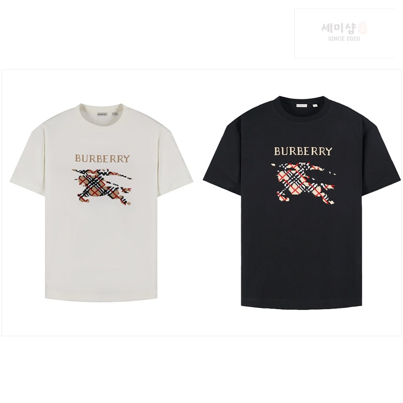Burberry 버버리 크로스 스티치 EKD 코튼 티셔츠 레플리카 20번 이미지 - 의류 | 세미샵 레플리카 사이트