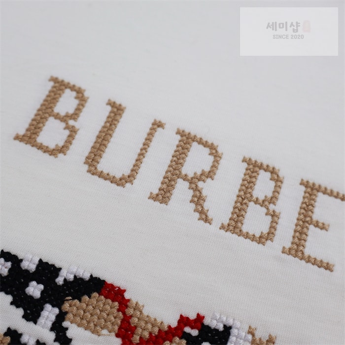 Burberry 버버리 크로스 스티치 EKD 코튼 티셔츠 레플리카 9번 이미지 - 의류 | 세미샵 레플리카 사이트
