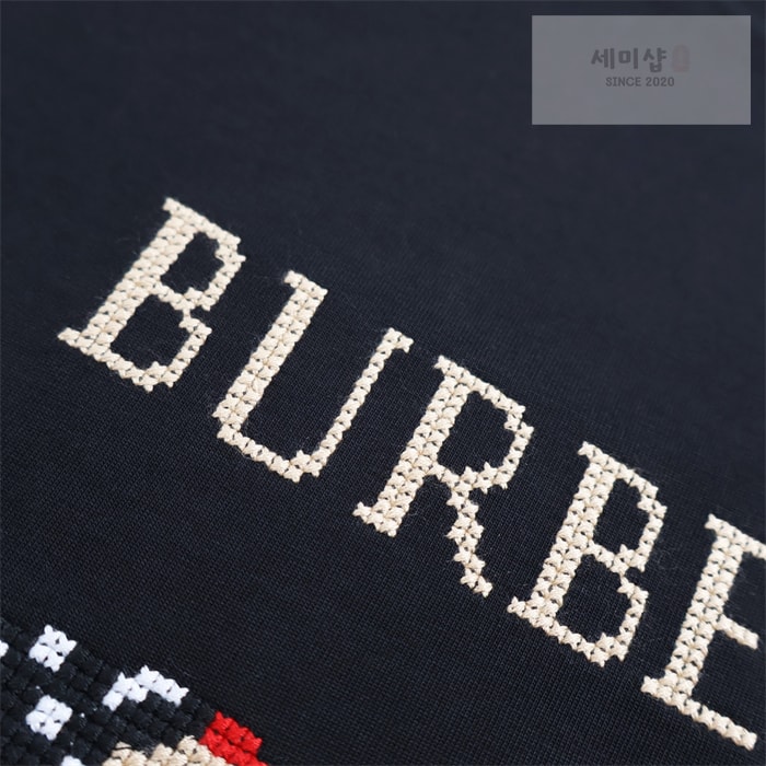 Burberry 버버리 크로스 스티치 EKD 코튼 티셔츠 레플리카 17번 이미지 - 의류 | 세미샵 레플리카 사이트