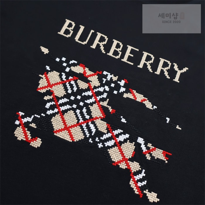 Burberry 버버리 크로스 스티치 EKD 코튼 티셔츠 레플리카 18번 이미지 - 의류 | 세미샵 레플리카 사이트