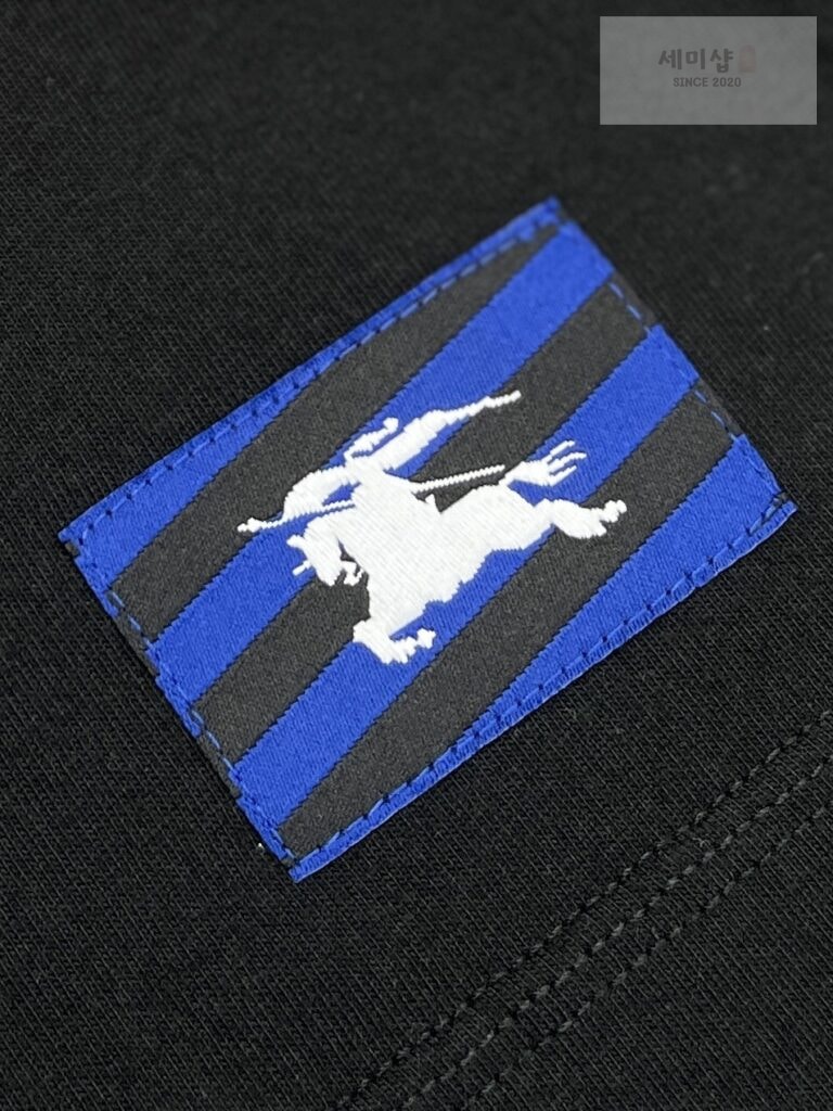 Burberry 버버리 크루넥 코튼 반팔 티셔츠 “2 COLOR” BLACK 의류 6번 이미지