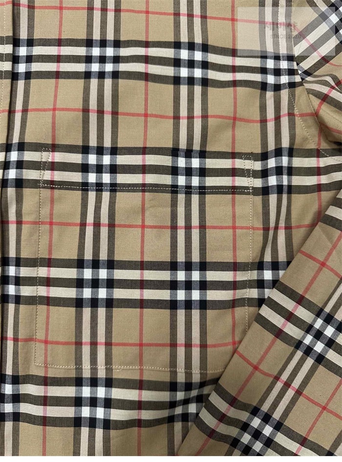 Burberry 버버리 클래식 체크 코튼 포플린 셔츠 레플리카 11번 이미지 - 의류 | 세미샵 레플리카 사이트