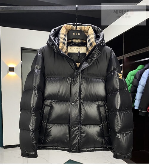 Burberry 버버리 패치 클래식 푸퍼 다운 패딩 자켓 의류 3번 이미지