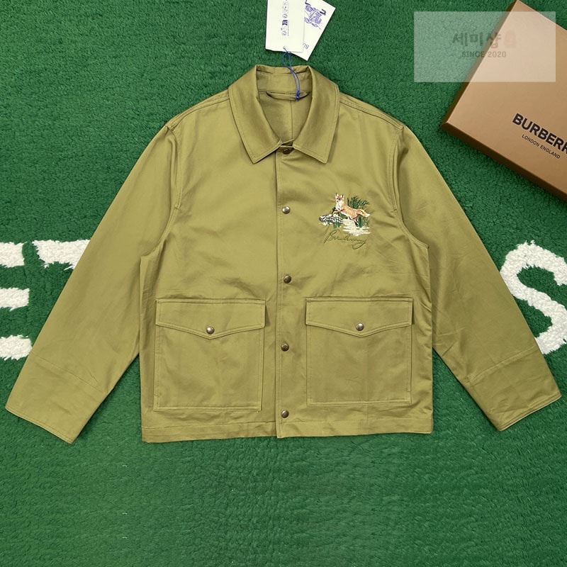 Burberry 버버리 폭스 개버딘 자켓 의류 1번 이미지