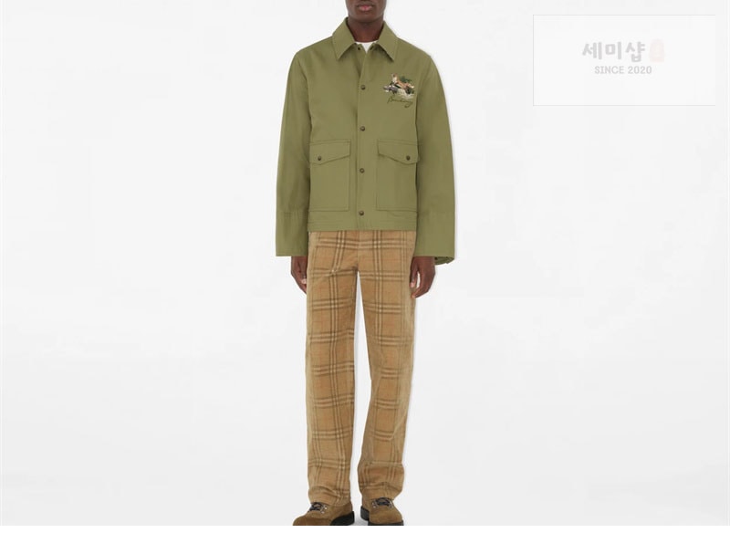 Burberry 버버리 폭스 개버딘 자켓 의류 3번 이미지