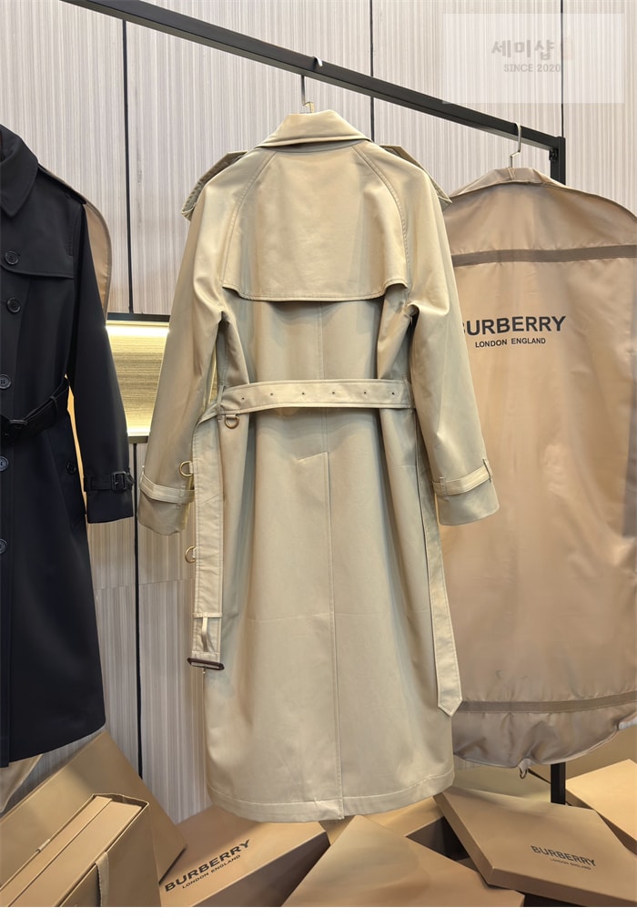 Burberry 버버리 해리티지 여성용 롱 뉴 웨스트민스터 트렌치 코트 베이지 레플리카 23번 이미지 - 의류 | 세미샵 레플리카 사이트