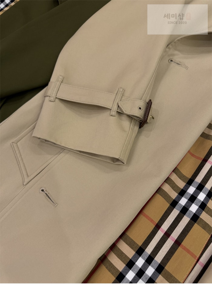 Burberry 버버리 해리티지 여성용 롱 뉴 웨스트민스터 트렌치 코트 베이지 레플리카 13번 이미지 - 의류 | 세미샵 레플리카 사이트