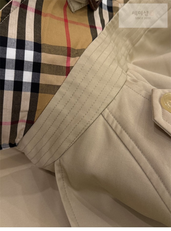Burberry 버버리 해리티지 여성용 롱 뉴 웨스트민스터 트렌치 코트 베이지 레플리카 19번 이미지 - 의류 | 세미샵 레플리카 사이트