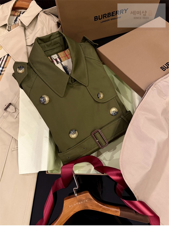 Burberry 버버리 해리티지 여성용 롱 뉴 웨스트민스터 트렌치 코트 카키 의류 5번 이미지