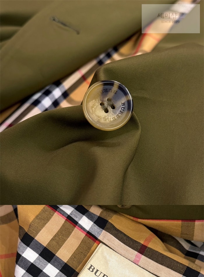 Burberry 버버리 해리티지 여성용 롱 뉴 웨스트민스터 트렌치 코트 카키 의류 10번 이미지
