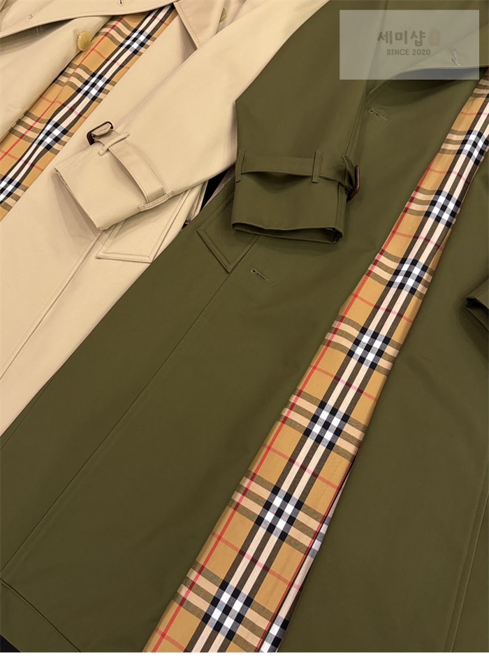 Burberry 버버리 해리티지 여성용 롱 뉴 웨스트민스터 트렌치 코트 카키 의류 20번 이미지