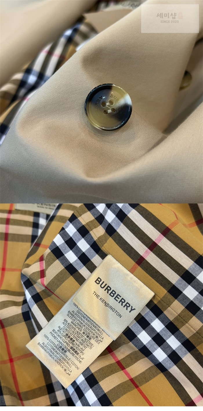 Burberry 버버리 해리티지 여성용 롱 뉴 켄징턴 베이지 의류 8번 이미지