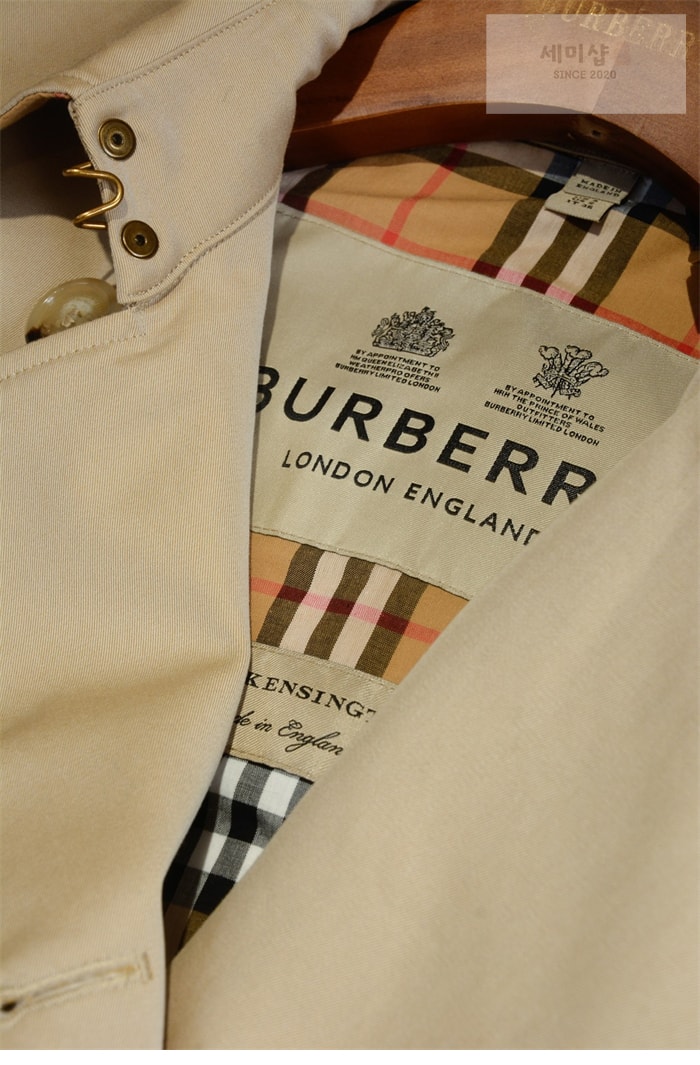 Burberry 버버리 해리티지 여성용 숏 켄징턴 트렌치코트 베이지 의류 20번 이미지