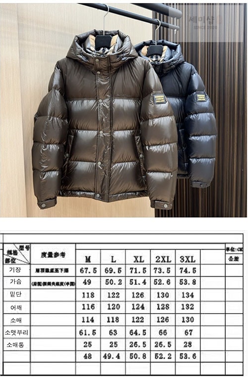 Burberry 버버리 24FW 로고 패치 숏 패딩 다운 자켓 의류 16번 이미지