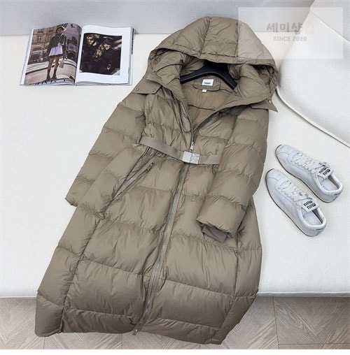 Burberry 버버리 24SS 벨티드 롱 다운 패딩 의류 3번 이미지