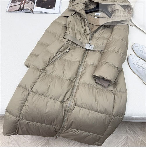 Burberry 버버리 24SS 벨티드 롱 다운 패딩 의류 6번 이미지