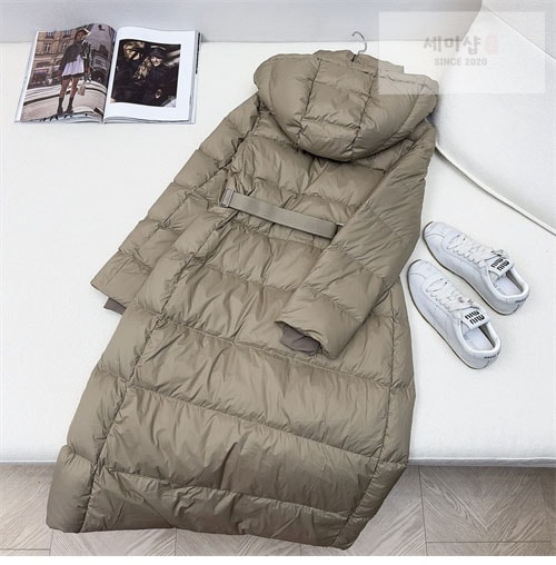 Burberry 버버리 24SS 벨티드 롱 다운 패딩 의류 9번 이미지
