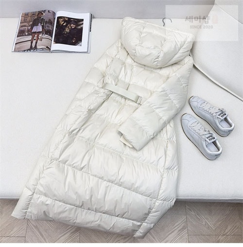 Burberry 버버리 24SS 벨티드 롱 다운 패딩 의류 16번 이미지