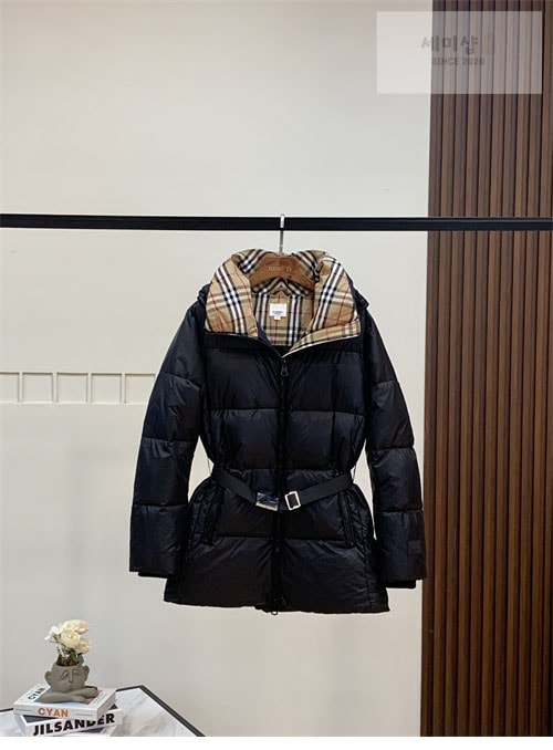Burberry 버버리 90 트렌치 벨트 패딩 다운 자켓 의류 3번 이미지