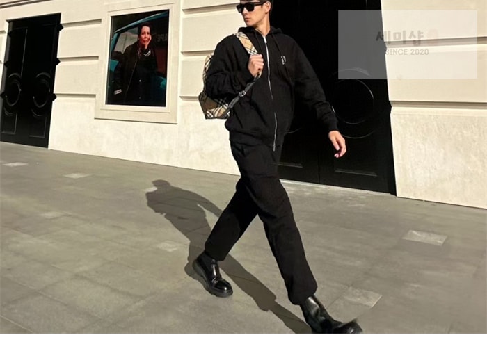 Burberry 버버리 B 쉴드 모티프 트랙팬츠 의류 13번 이미지