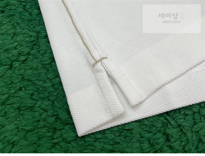 Burberry 버버리 B 쉴드 자수 코튼 폴로셔츠 의류 21번 이미지