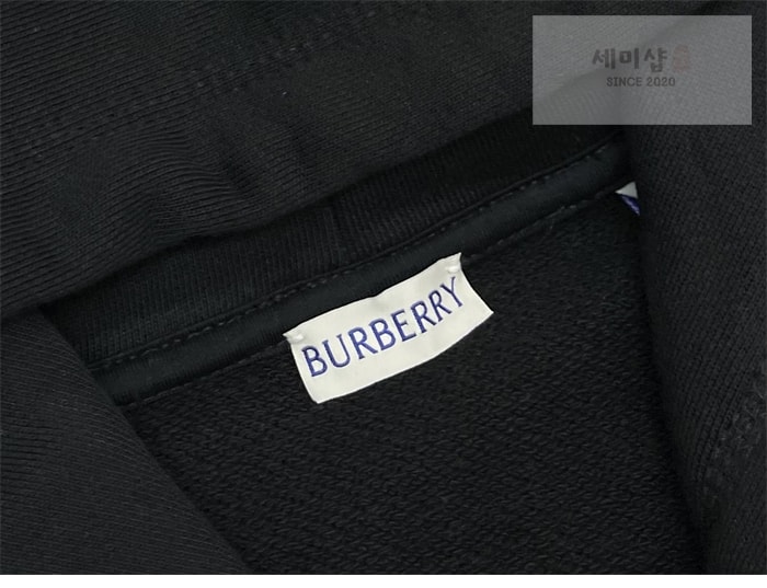 Burberry 버버리 B 쉴드 EKD 코튼 후드 집업 의류 4번 이미지