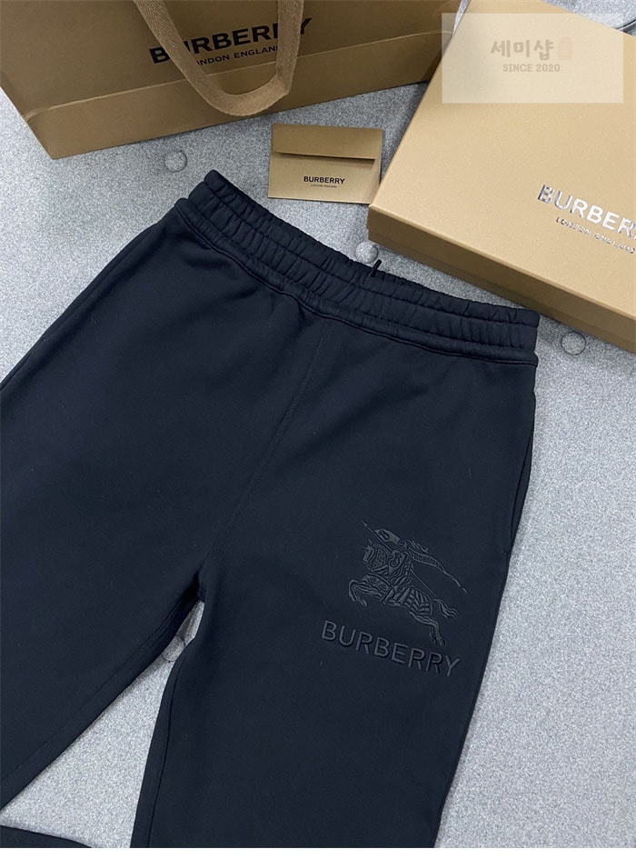 Burberry 버버리 EKD 로고 자수 캐주얼 팬츠 의류 8번 이미지