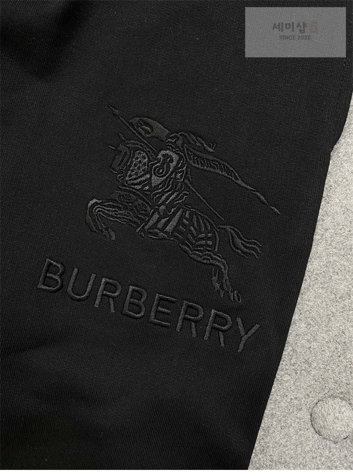 Burberry 버버리 EKD 로고 자수 캐주얼 팬츠 의류 9번 이미지