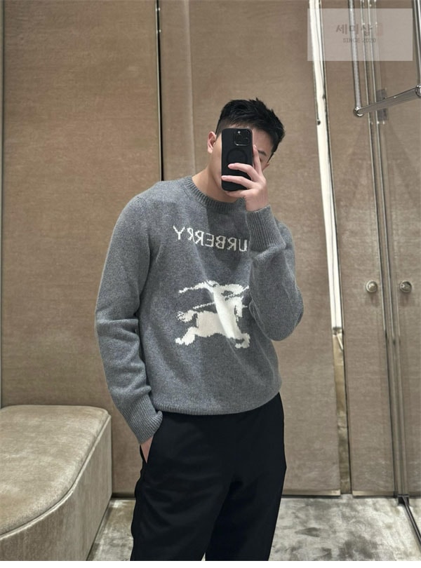 Burberry 버버리 EKD 울 캐시미어 스웨터 니트 의류 2번 이미지