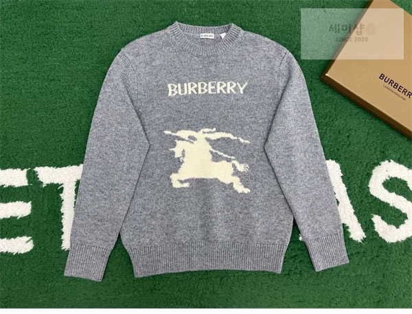 Burberry 버버리 EKD 울 캐시미어 스웨터 니트 의류 19번 이미지