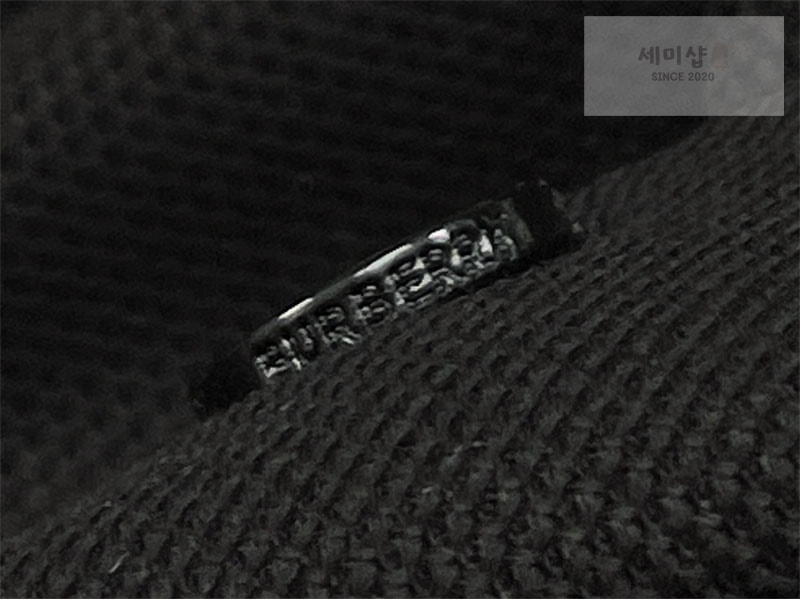 버버리 버버리 EKD 체크 코튼 폴로 셔츠 블랙 의류 1번 이미지