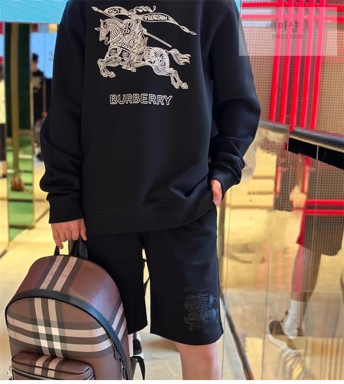 Burberry 버버리 EKD 코튼 맨투맨 의류 2번 이미지