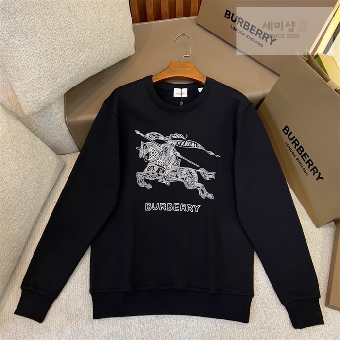 Burberry 버버리 EKD 코튼 맨투맨 의류 13번 이미지