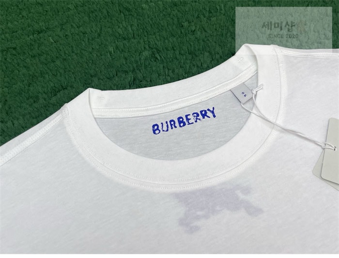 Burberry 버버리 EKD 코튼 반팔 티셔츠 의류 9번 이미지