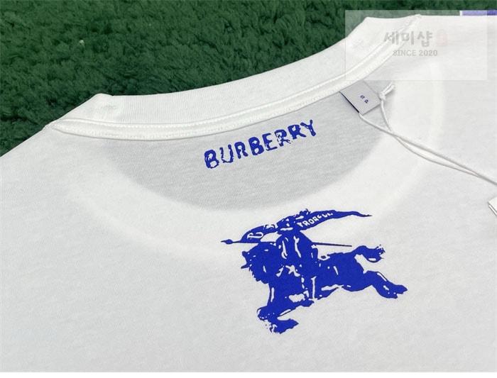 Burberry 버버리 EKD 코튼 반팔 티셔츠 의류 12번 이미지