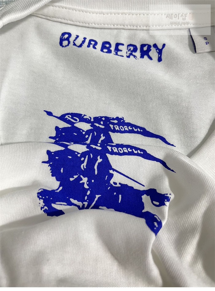 Burberry 버버리 EKD 코튼 반팔 티셔츠 의류 18번 이미지