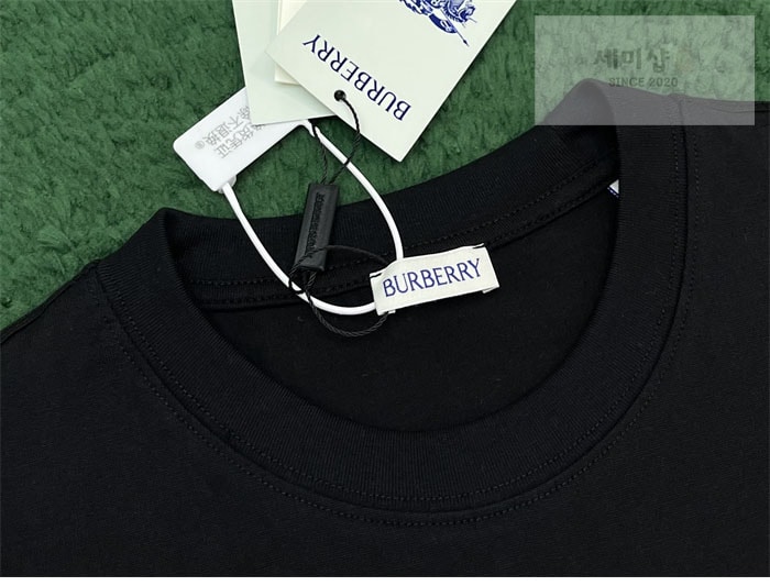 Burberry 버버리 EKD 코튼 반팔 티셔츠 의류 11번 이미지