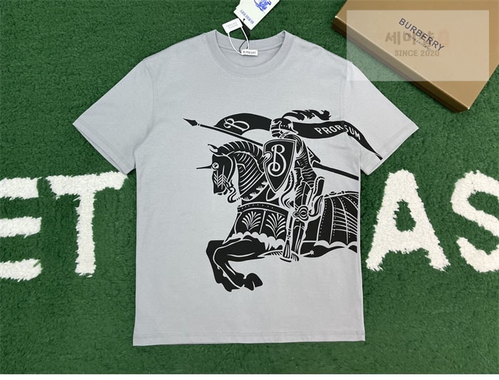 Burberry 버버리 EKD 코튼 반팔 티셔츠 의류 14번 이미지