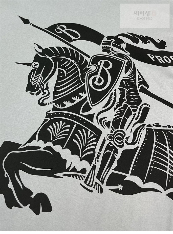 Burberry 버버리 EKD 코튼 반팔 티셔츠 의류 18번 이미지