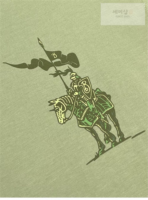 Burberry 버버리 EKD 코튼 반팔 티셔츠 의류 9번 이미지