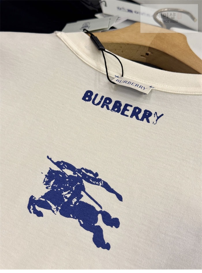 Burberry 버버리 EKD 코튼 반팔 티셔츠 의류 10번 이미지