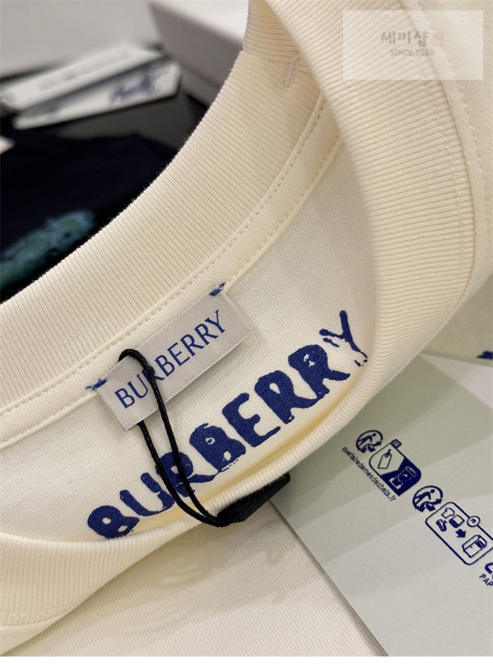 Burberry 버버리 EKD 코튼 반팔 티셔츠 의류 22번 이미지