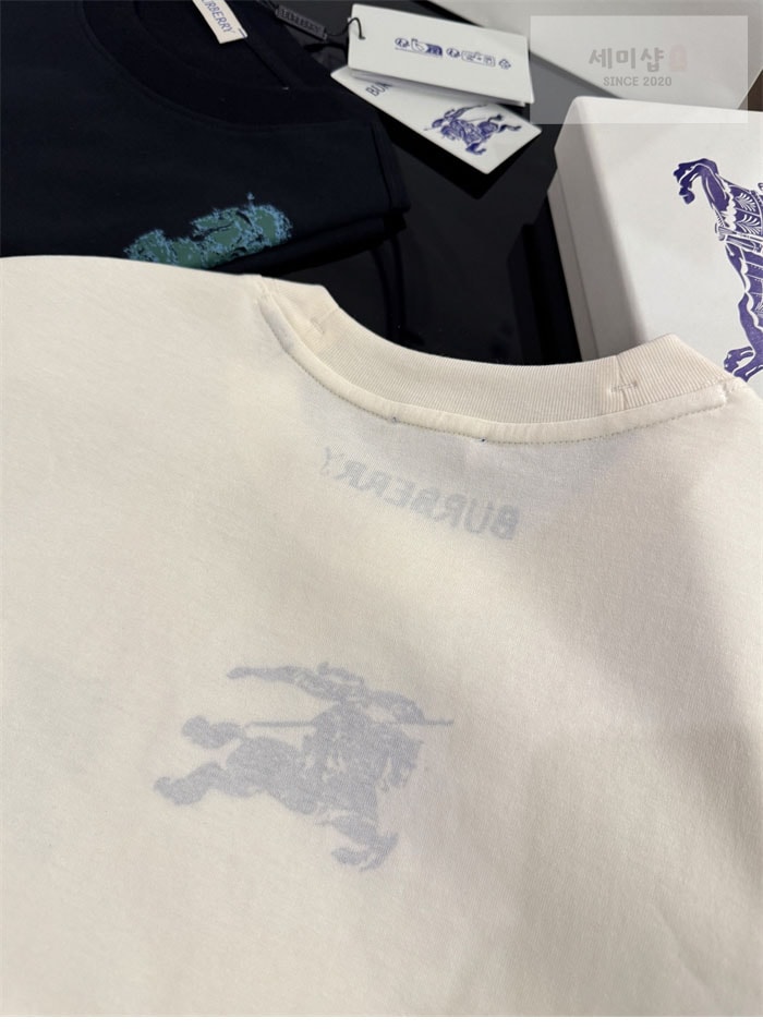 Burberry 버버리 EKD 코튼 반팔 티셔츠 의류 14번 이미지