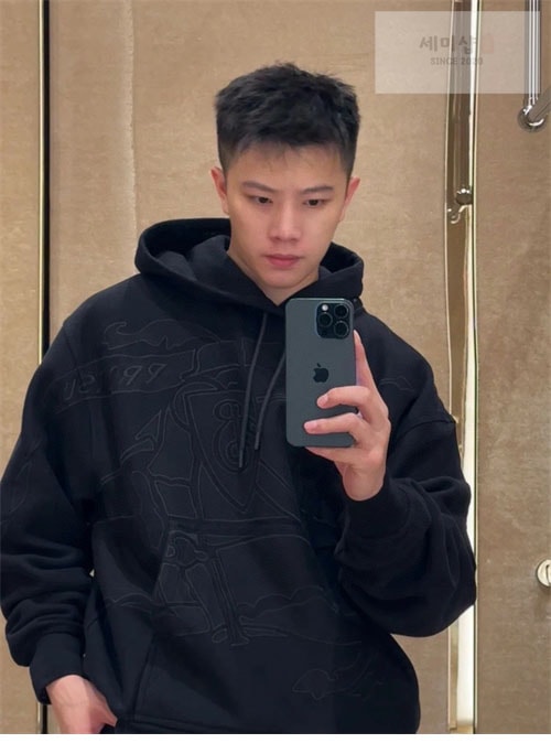 Burberry 버버리 EKD 코튼 블렌드 후디 의류 23번 이미지