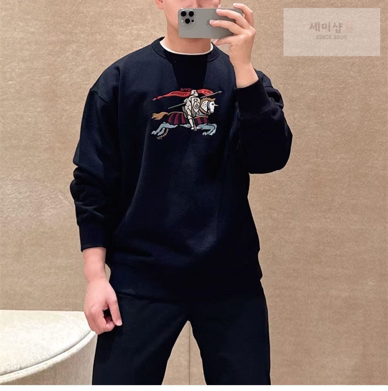 Burberry 버버리 EKD 코튼 스웨트셔츠 맨투맨 의류 13번 이미지