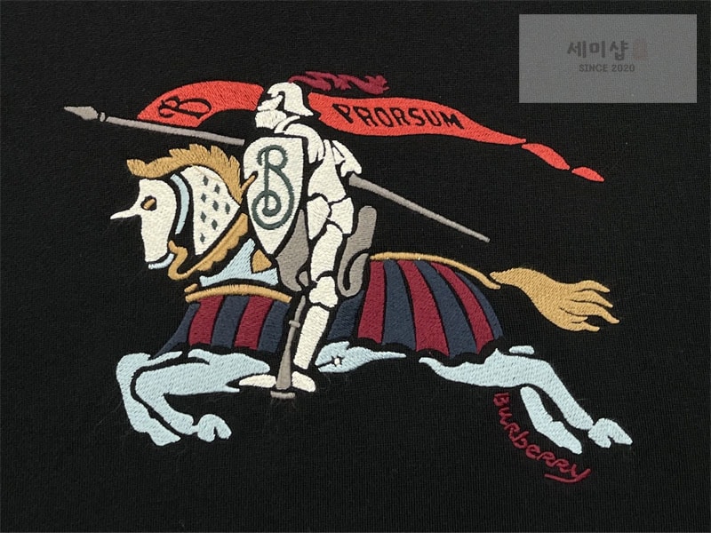 Burberry 버버리 EKD 코튼 스웨트셔츠 맨투맨 의류 7번 이미지