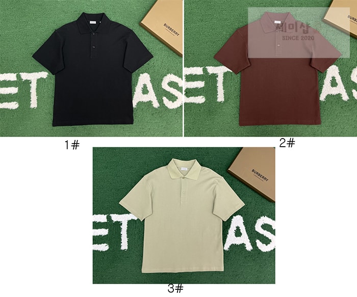 Burberry 버버리 EKD 코튼 폴로 셔츠 의류 2번 이미지