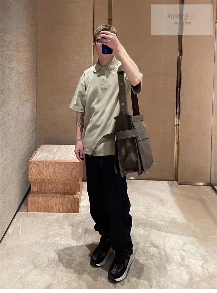 Burberry 버버리 EKD 코튼 폴로 셔츠 의류 3번 이미지