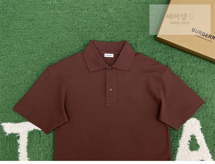 Burberry 버버리 EKD 코튼 폴로 셔츠 의류 27번 이미지